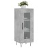 Aparador de madera contrachapada gris hormigón 34,5x34x90