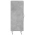 Aparador de madera contrachapada gris hormigón 34,5x34x90