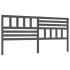 Cabecero de cama madera maciza de pino gris 206x4x100