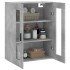 Armario de pared gris hormigón 69,5x34x90