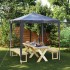 Carpa para celebraciones profesional gris antracita 2x2
