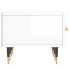 Mueble de TV madera de ingeniería blanco brillo 150x36x30
