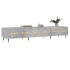 Mueble para TV madera de ingeniería gris hormigón 150x36x30