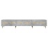 Mueble para TV madera de ingeniería gris hormigón 150x36x30