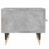 Mueble para TV madera de ingeniería gris hormigón 150x36x30