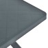 Mesa bistró plástico gris antracita 70x70x72
