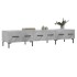 Mueble para TV madera de ingeniería gris hormigón 150x36x30