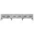 Mueble para TV madera de ingeniería gris hormigón 150x36x30