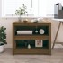 Estantería madera maciza de pino marrón miel 80x35x68