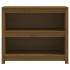 Estantería madera maciza de pino marrón miel 80x35x68