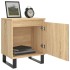 Mesitas noche 2 uds madera ingeniería roble Sonoma 40x30x50