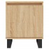 Mesitas noche 2 uds madera ingeniería roble Sonoma 40x30x50