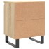 Mesitas noche 2 uds madera ingeniería roble Sonoma 40x30x50