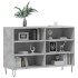 Aparador de madera contrachapada gris hormigón 103,5x35x70