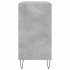 Aparador de madera contrachapada gris hormigón 103,5x35x70