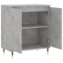 Aparador de madera contrachapada gris hormigón 60x35x70