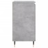 Aparador de madera contrachapada gris hormigón 60x35x70