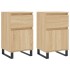 Aparadores 2 uds madera de ingeniería roble Sonoma 40x35x70