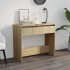 Mesa consola de madera contrachapada roble Sonoma 89x41x76,5