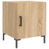 Mesitas noche 2 uds madera ingeniería roble Sonoma 40x40x50