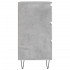 Aparador de madera contrachapada gris hormigón 60x35x70