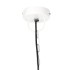 Lámpara colgante industrial redonda 25 W blanca 42 cm