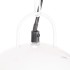Lámpara colgante industrial redonda 25 W blanca 42 cm