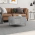 Mesa de centro madera contrachapada gris hormigón 55x55x36,5