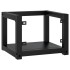 Estructura de lavabo suspendido hierro negro 40x38x31