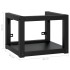 Estructura de lavabo suspendido hierro negro 40x38x31