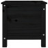 Jardinera madera maciza de pino negro 40x40x39