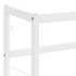 Estructura de lavabo de hierro blanco 79x38x83