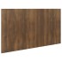 Cabecero de cama madera contrachapada roble marrón
