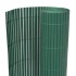 Valla de jardín de doble cara verde 110x400