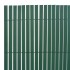 Valla de jardín de doble cara verde 110x400