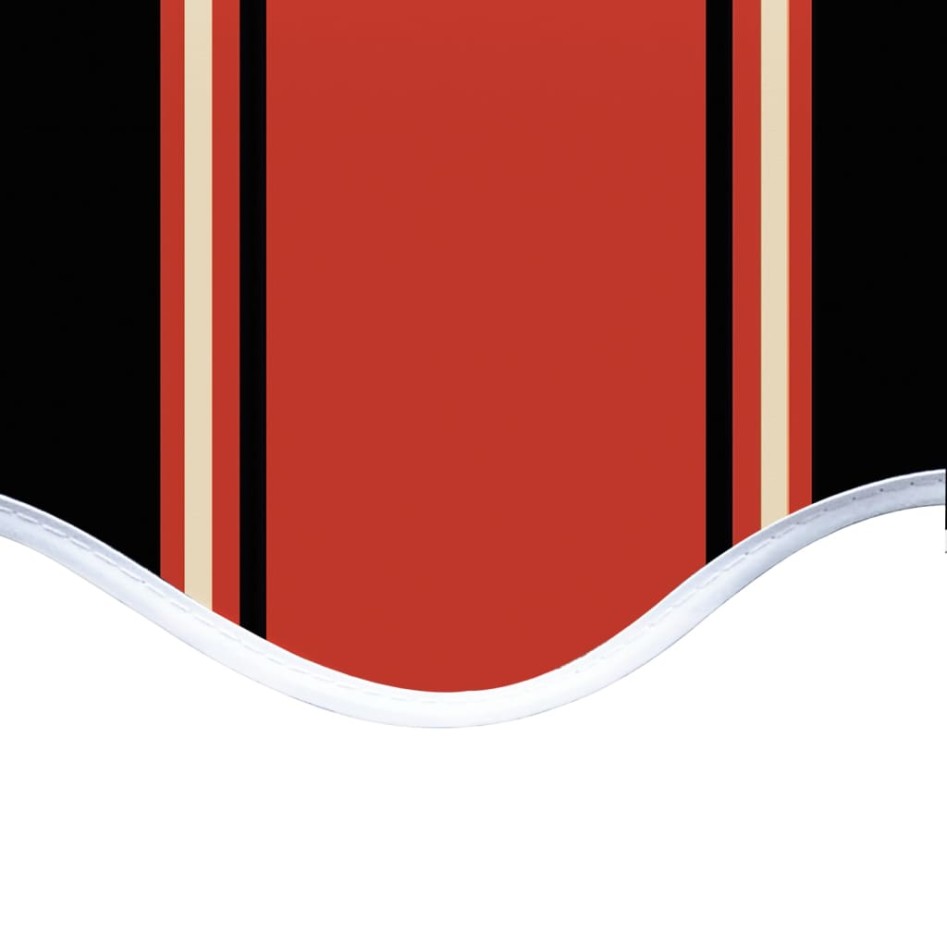 Tela de repuesto para toldo naranja y marrón 5x3,5