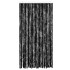 Cortina mosquitera de chenilla gris antracita 100x220