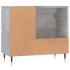 Armario de baño madera contrachapada gris hormigón 65x33x60
