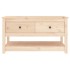 Mesa de centro de madera maciza de pino 102x49x55