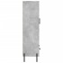Aparador alto madera de ingeniería gris hormigón 69,5x31x115