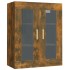 Armario colgante de pared roble ahumado 69,5x34x90