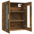 Armario colgante de pared roble ahumado 69,5x34x90