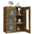 Armario colgante de pared roble ahumado 69,5x34x90