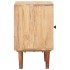 Mesita de noche de madera maciza de acacia 40x30x50