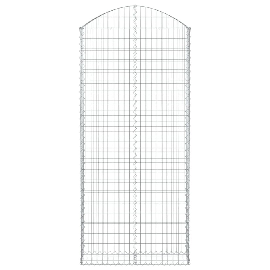 Cesta gaviones forma arco hierro galvanizado 100x30x220/240