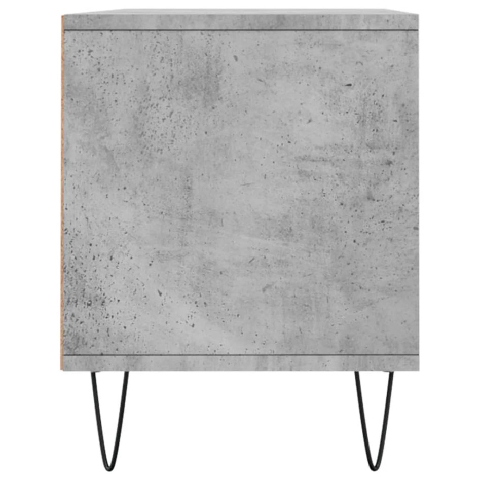 Mueble de TV madera contrachapada gris hormigón