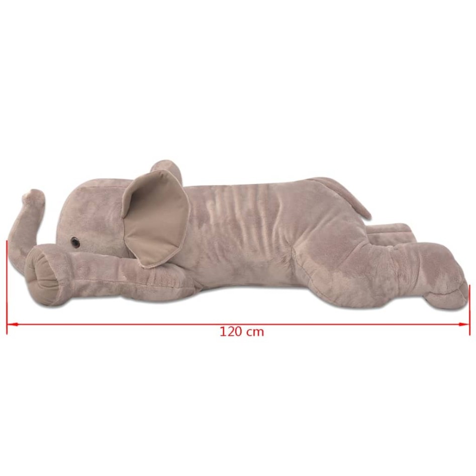 Elefante de peluche grande XXL 120