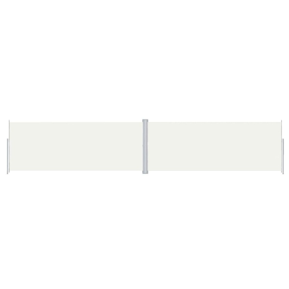 Toldo lateral retráctil crema 200x1000