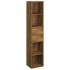 Estantería madera contrachapada color roble ahumado