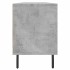 Mueble de TV madera contrachapada gris hormigón 150x30x44,5